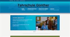 Desktop Screenshot of fahrschule-guenther.net